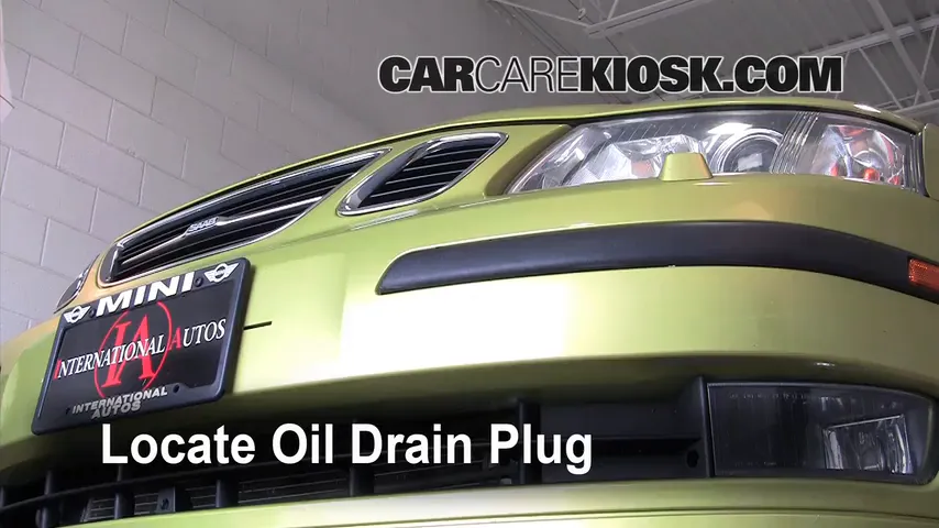 2004 Saab 9-3 Arc 2.0L 4 Cyl. Turbo Convertible (2 Door) Oil Change Oil and Oil Filter
